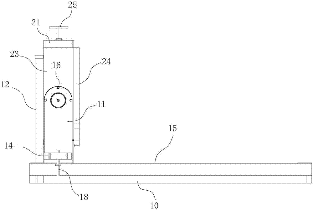 Erecting welding tool for soft package battery module