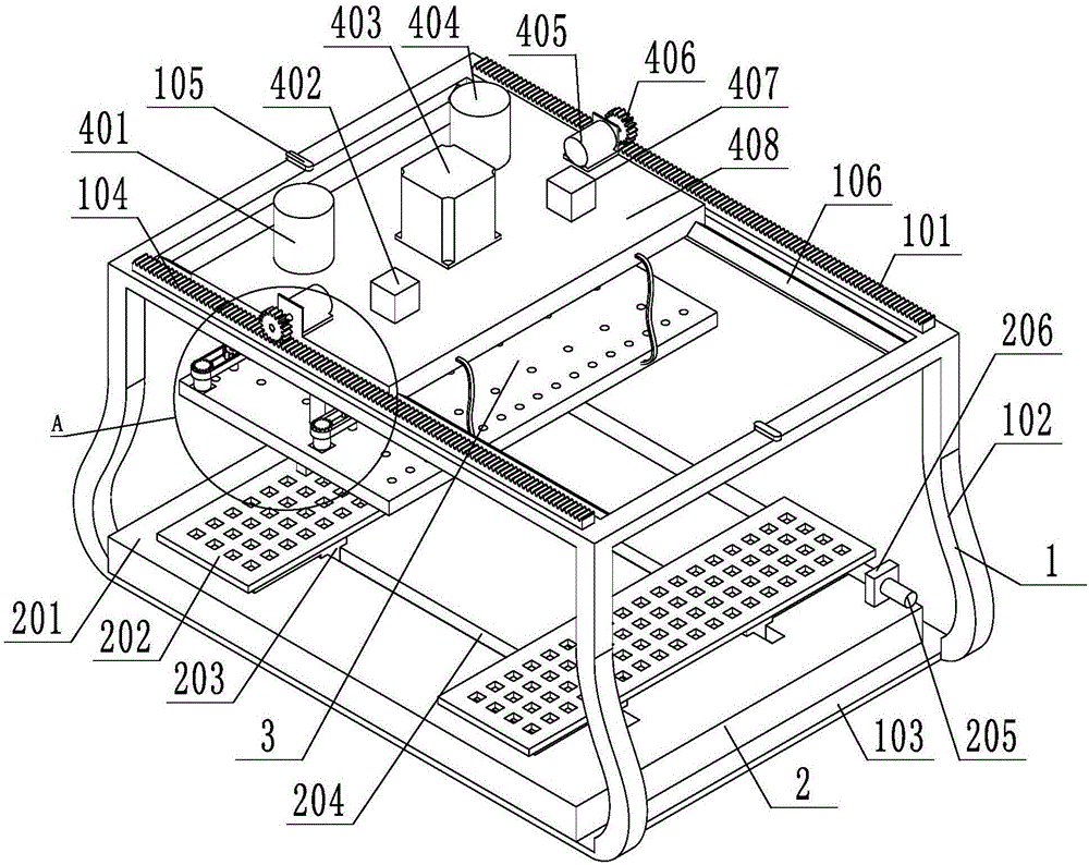 Medical test tube cleaning device