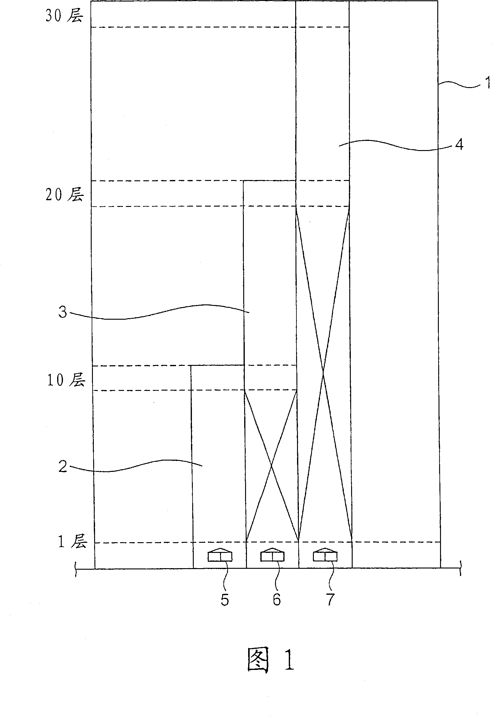 System for controlled operation of elevator in case of fire and method of controlled operation of elevator in case of fire