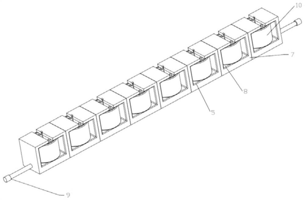 A cylindrical bearing yarn carrier and a three-dimensional knitting machine using the yarn carrier