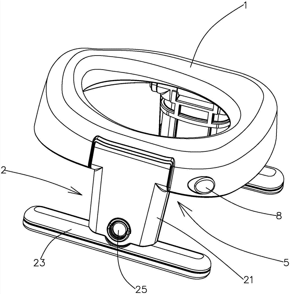 Toilet bowl easy to fold and carry