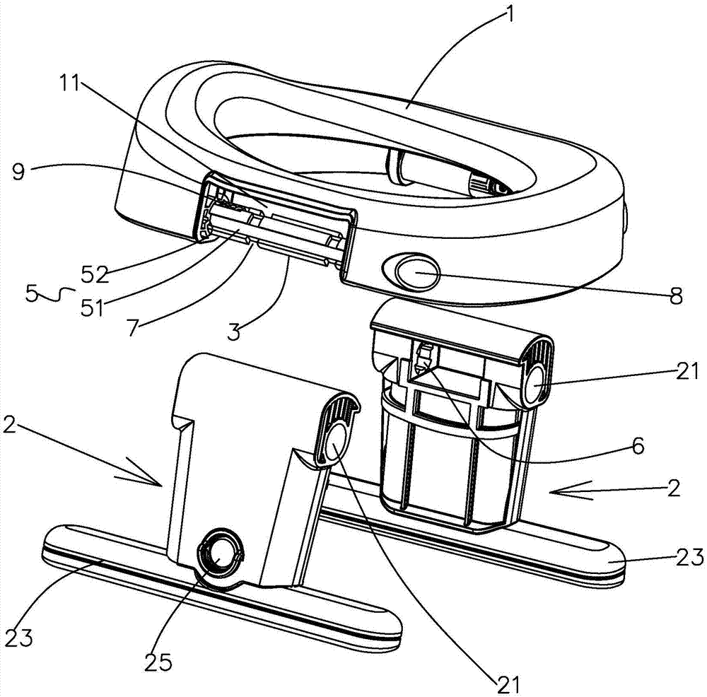 Toilet bowl easy to fold and carry