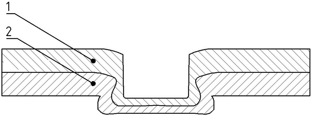 Plate connecting method capable of using prepressing holes of soft rivet column and riveting compounding