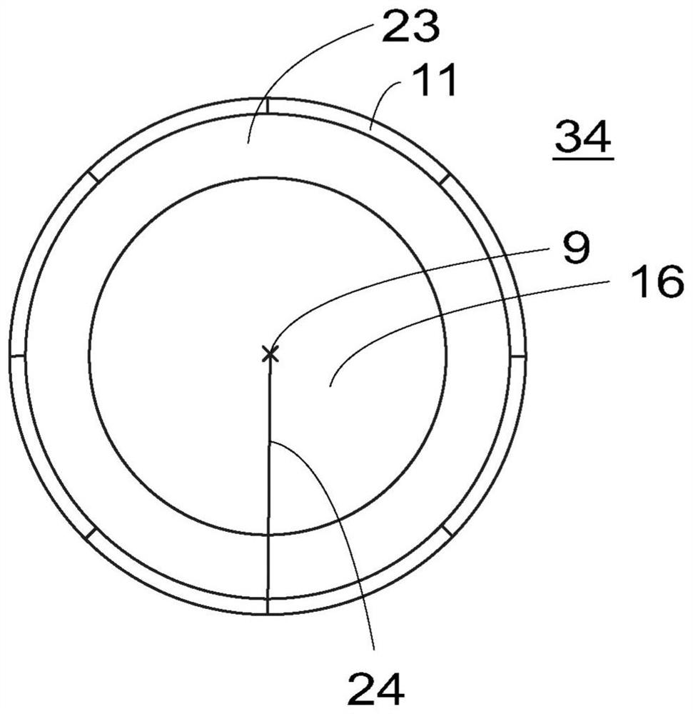 Lifter bar, arrangement at grinding mill discharge end and method for disassembling discharge end of grinding mill