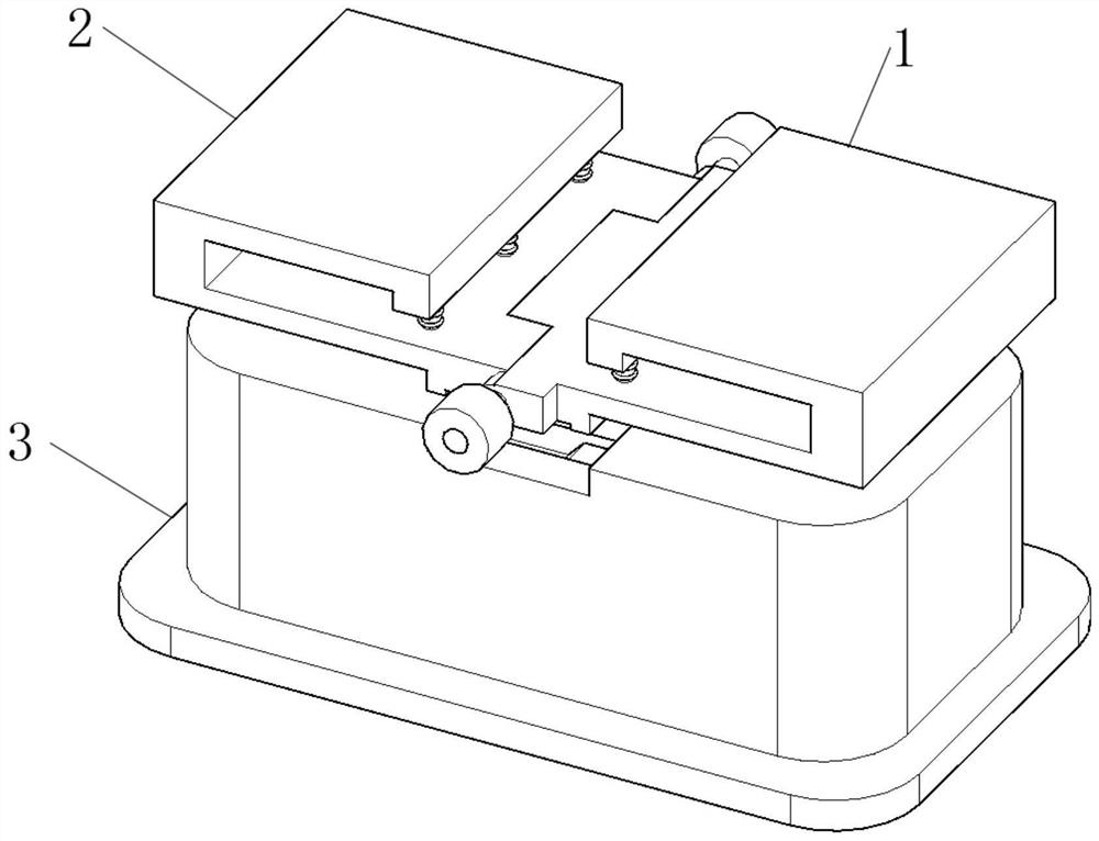 Lower die holder structure with self-adaptive bearing capacity