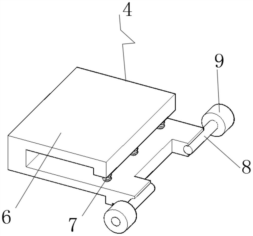 Lower die holder structure with self-adaptive bearing capacity