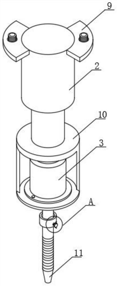 Agricultural product transplanting device