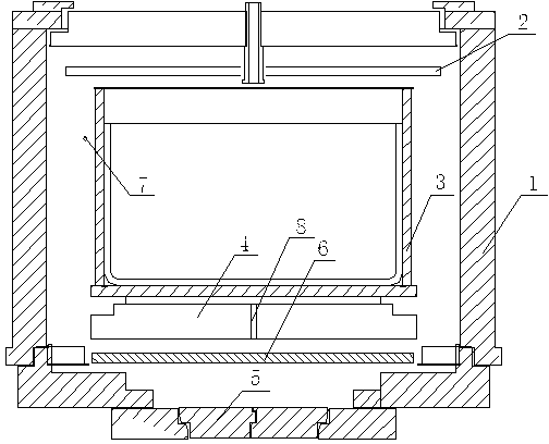 Polycrystalline silicon ingotting furnace and ingotting method thereof