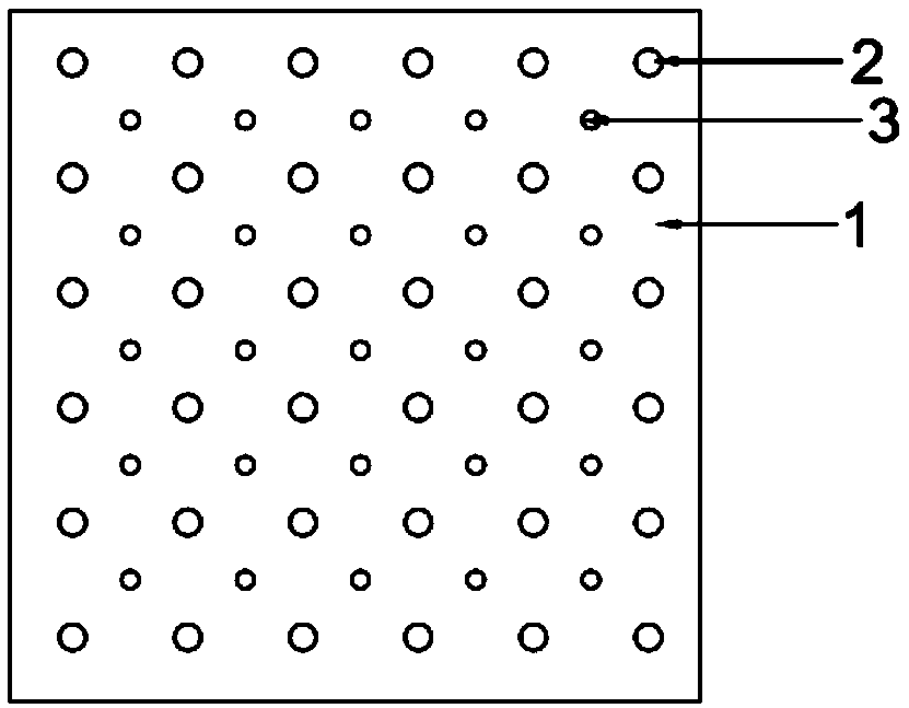 Method for reducing hidden cracking of back electrode region of MWT (Metal Wrap Technology) battery