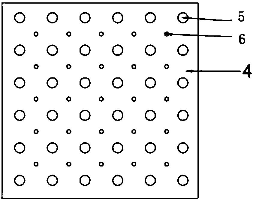 Method for reducing hidden cracking of back electrode region of MWT (Metal Wrap Technology) battery