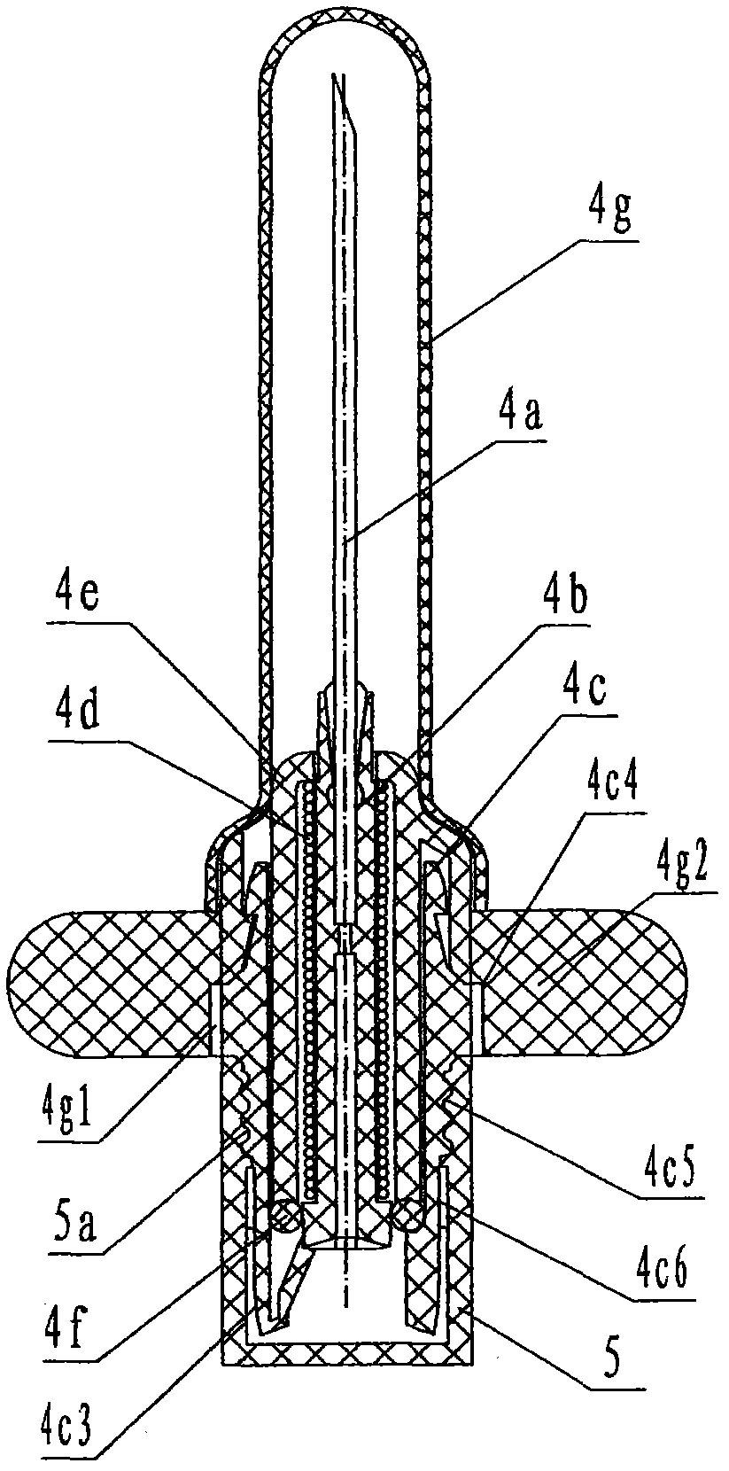 Disposable safe syringe capable of automatically retract with replaceable needles