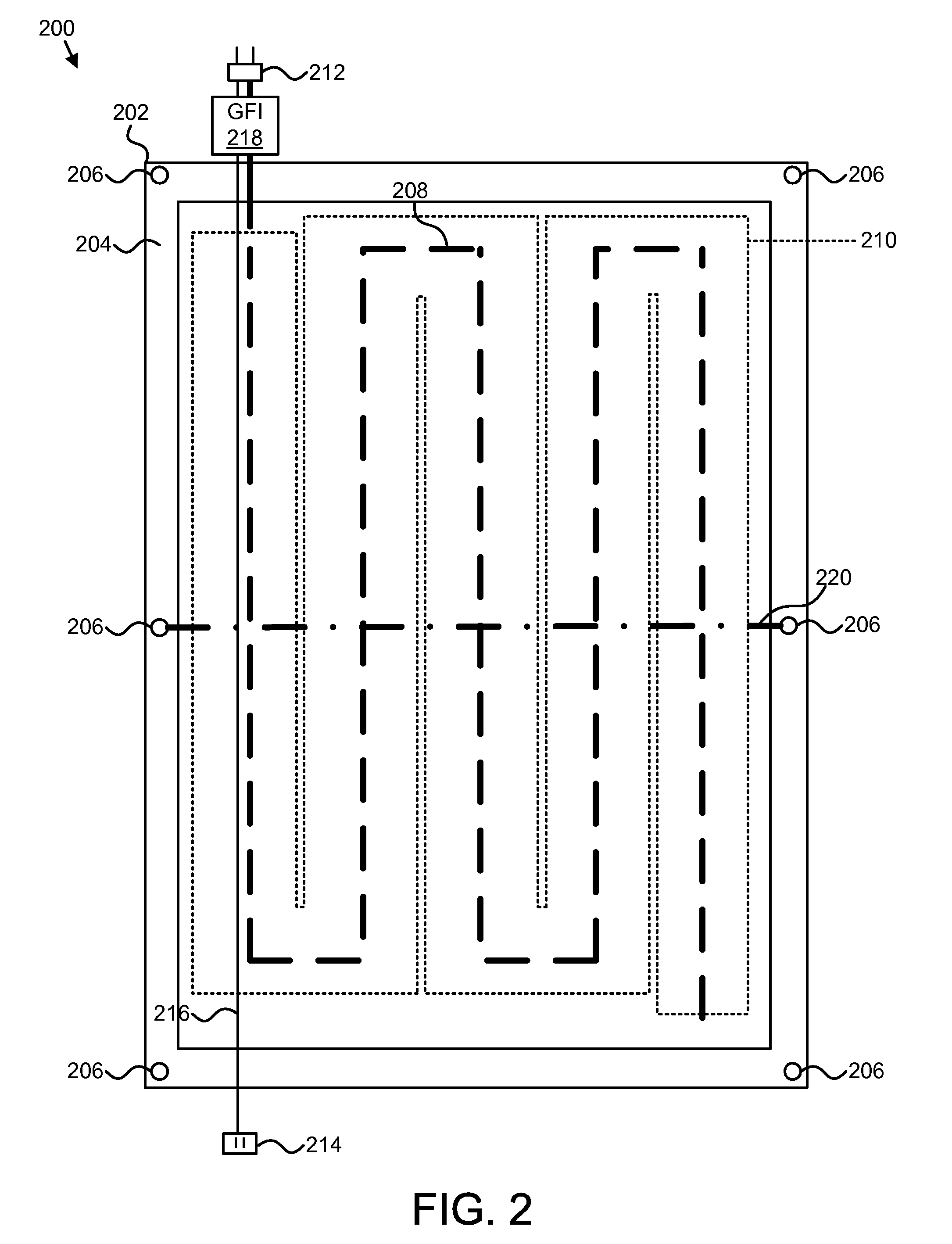 Modular heated cover