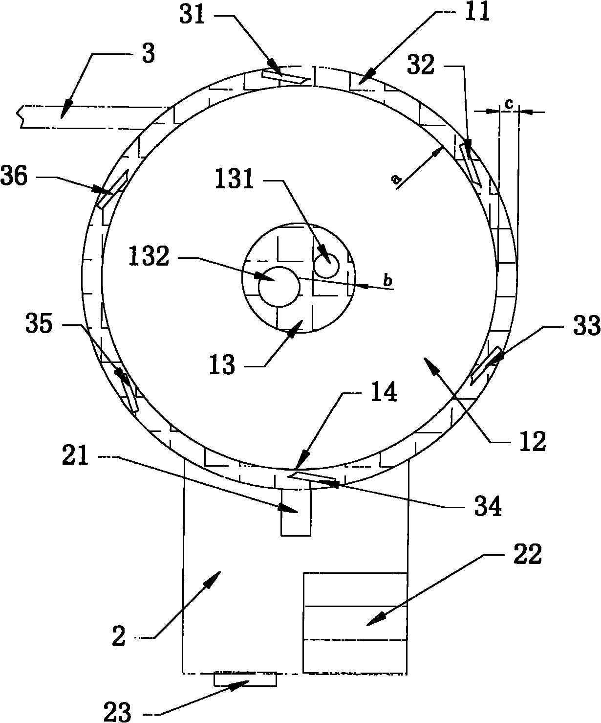 Chinese carp spawn incubation equipment