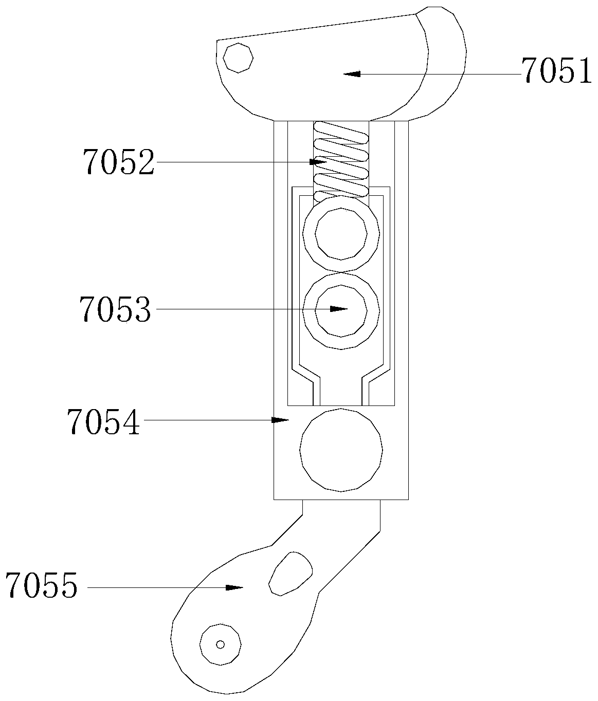 Large-roll cloth winding and unwinding machine based on circular dragging principle