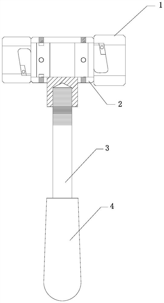 A sleeve-type insulated wire quick stripper