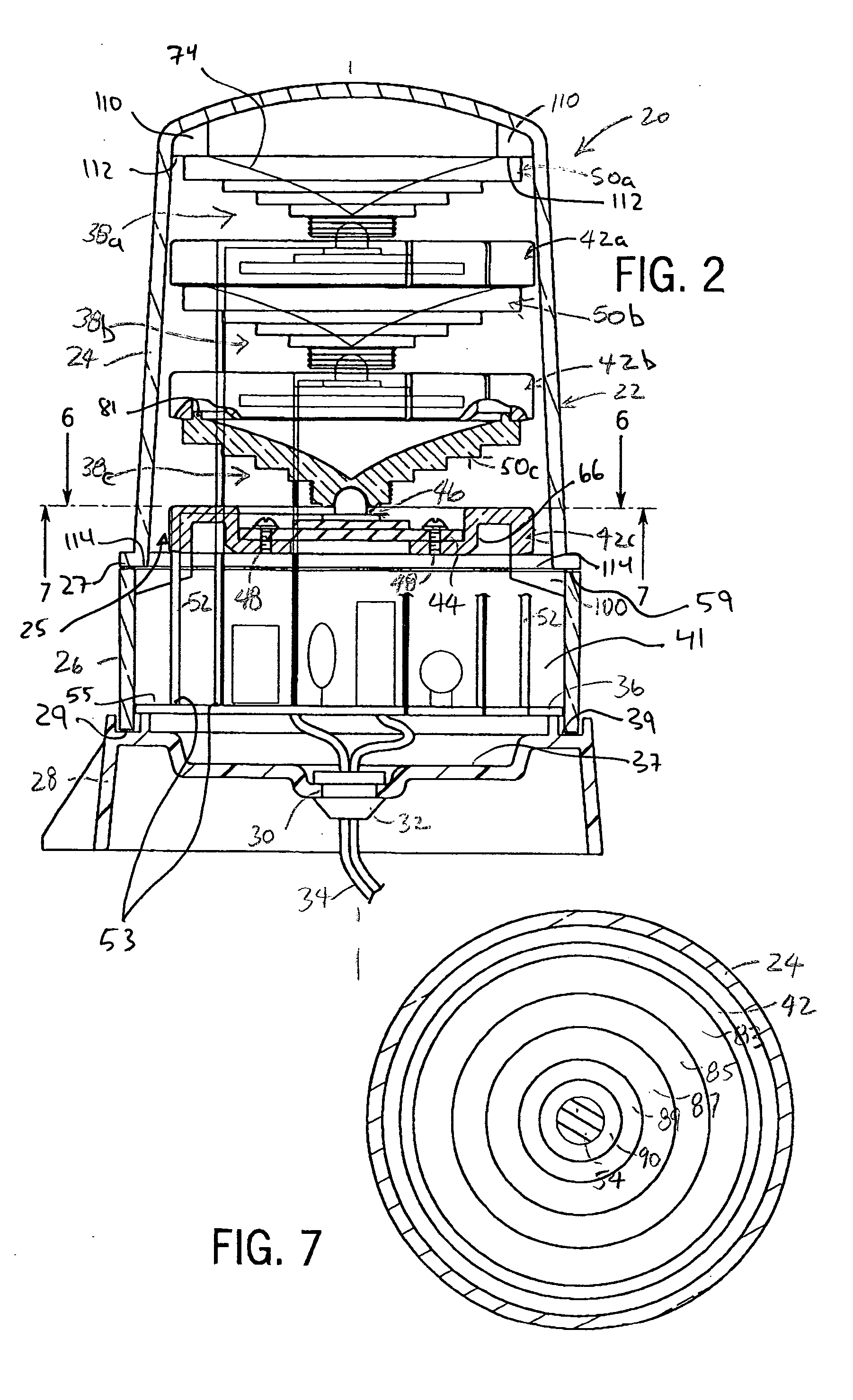 Modular LED light and method