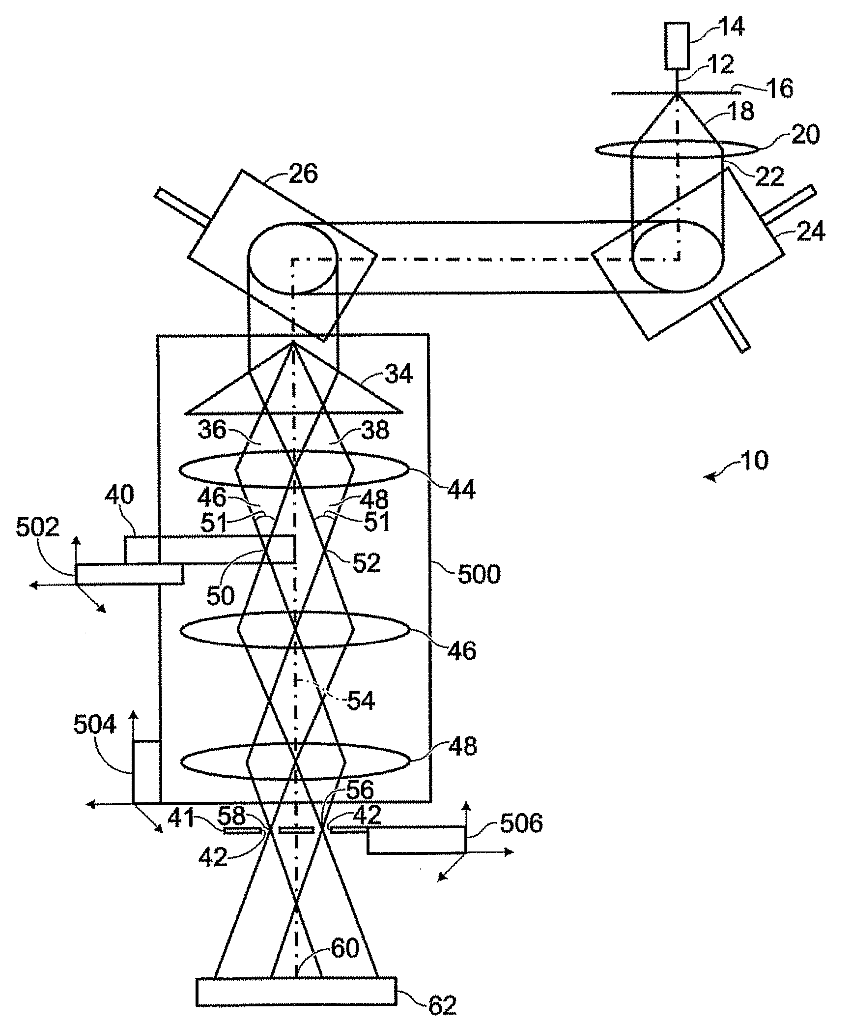 Confocal scanning holography microscope