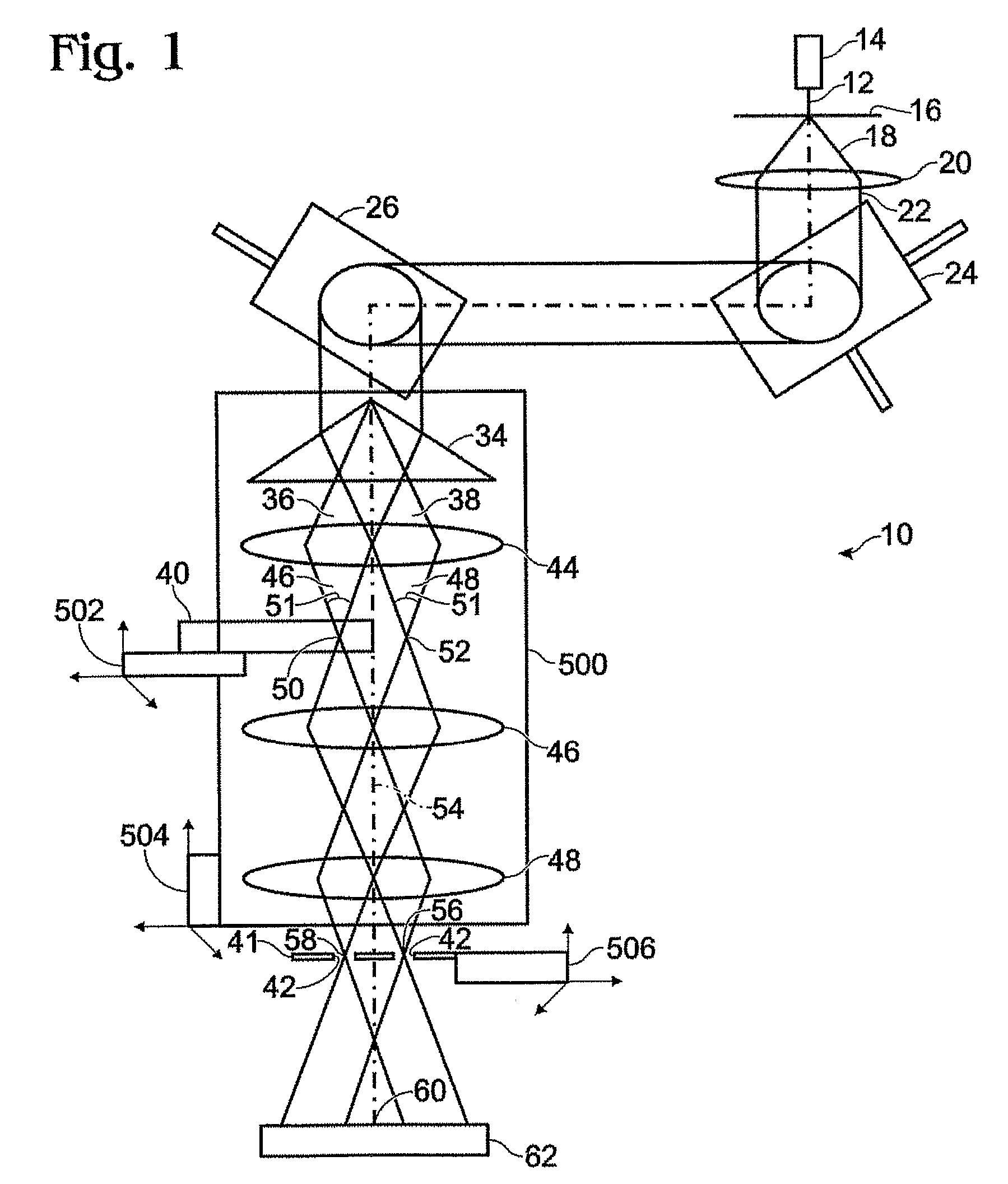 Confocal scanning holography microscope