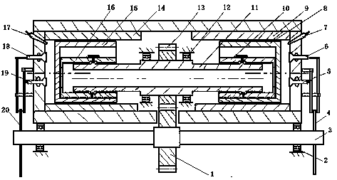 Double-cylinder internal combustion engine