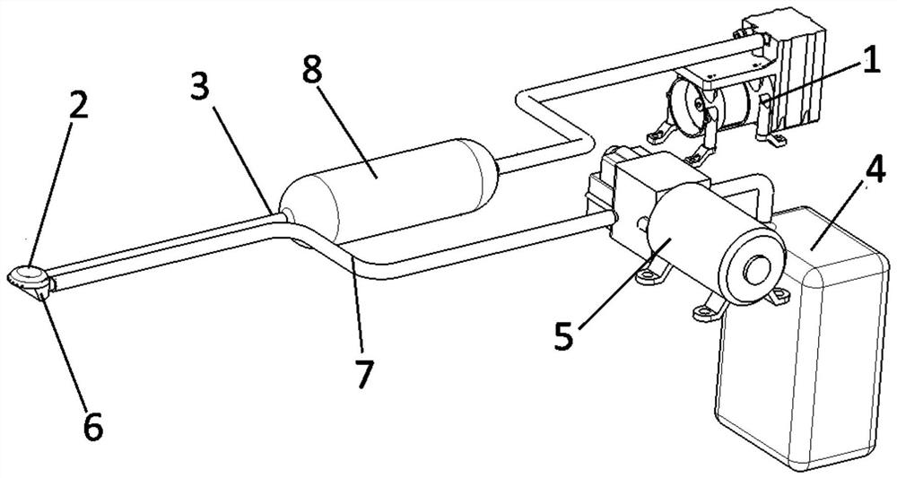 Automobile rearview mirror cleaning system and method