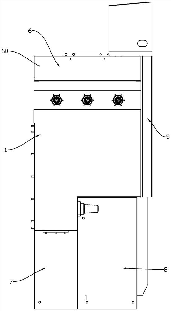 Normal-pressure sealed air-insulated ring main unit