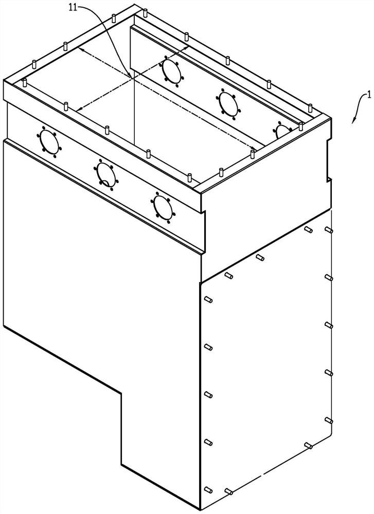 Normal-pressure sealed air-insulated ring main unit