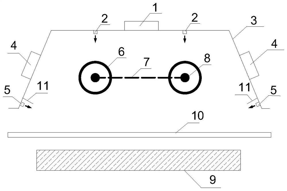 Double-antenna enhanced linear microwave plasma source