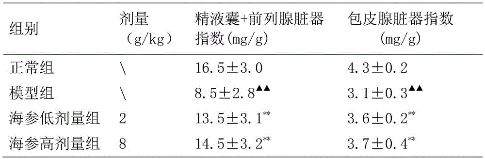 Sea cucumber-traditional Chinese medicine extract with kidney-invigorating and essence-replenishing functions as well as preparation technology thereof