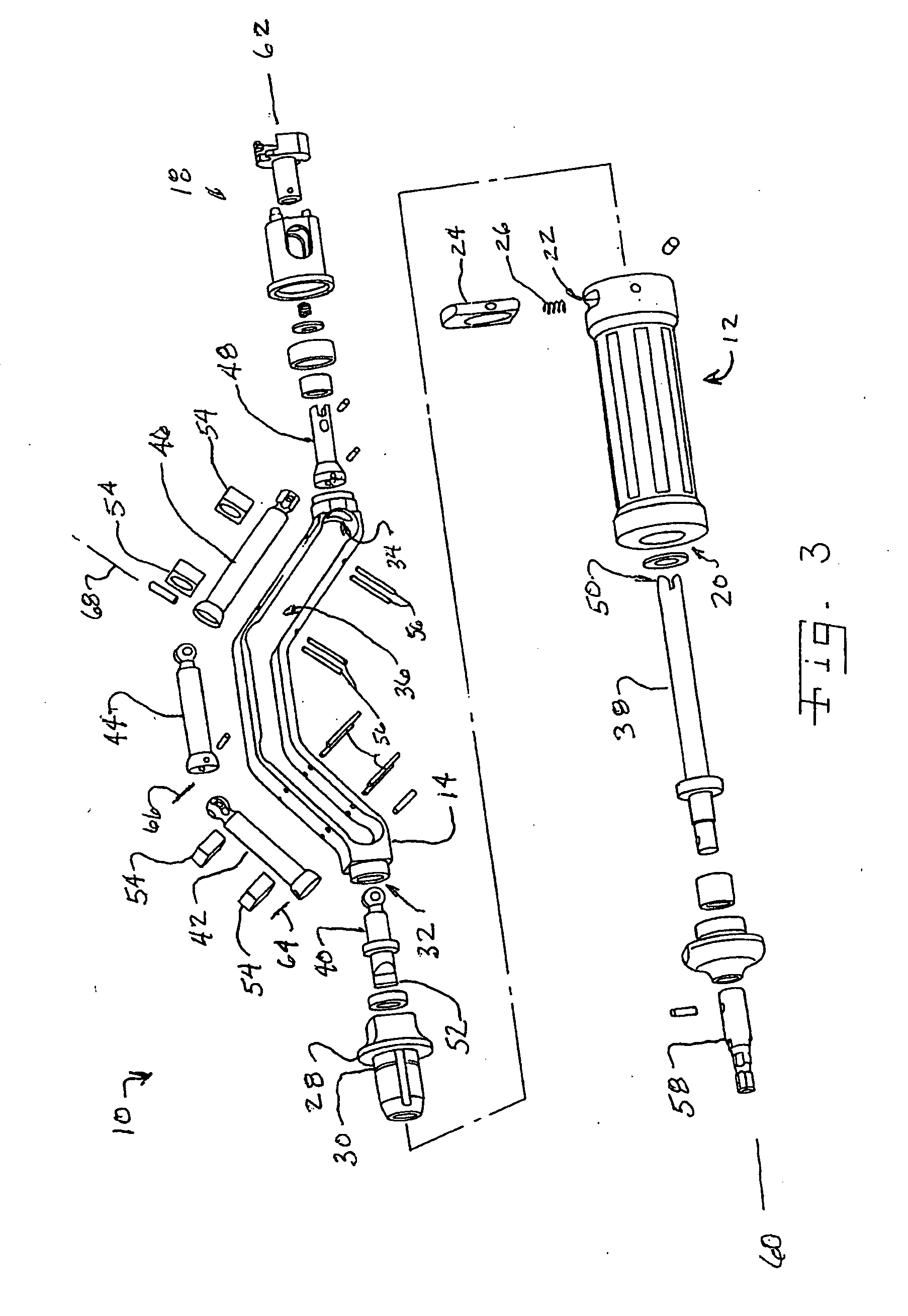 Minimally invasive surgical driver