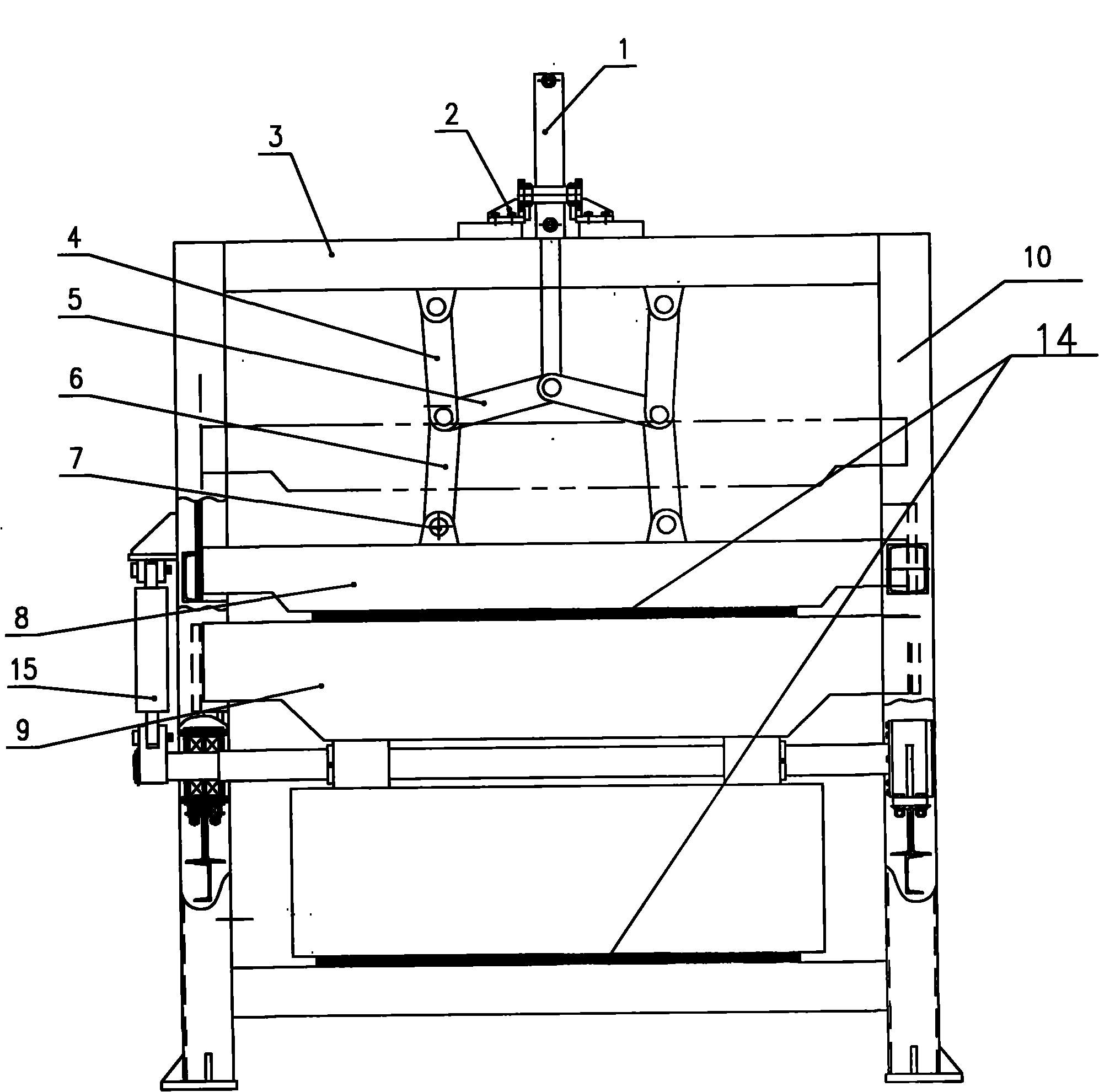 Full section broken belt protector for belt conveyor