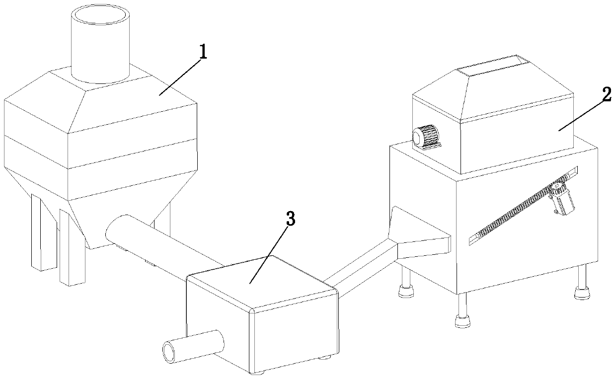 A comprehensive utilization device for agricultural waste