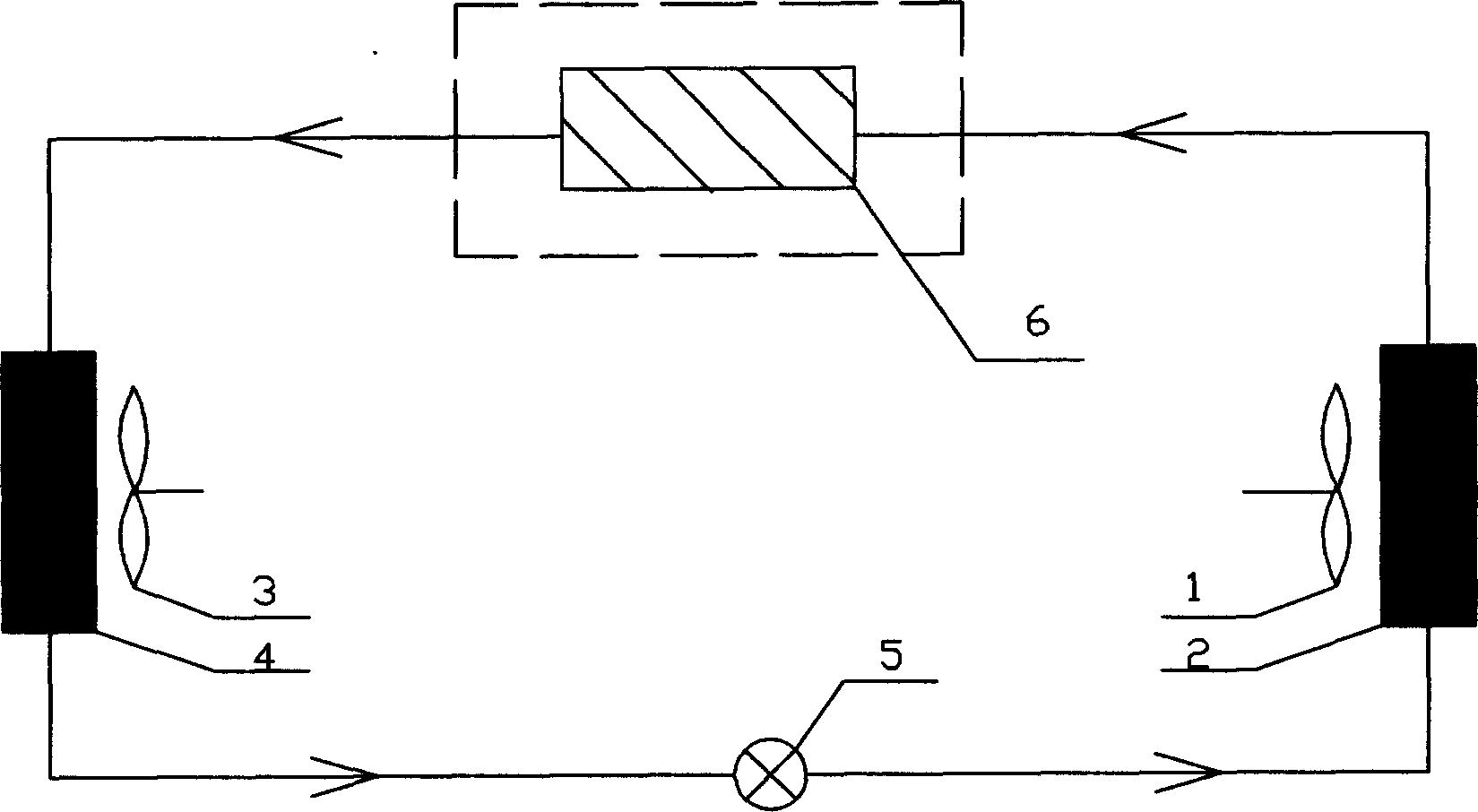 Quick self cleaning method for air conditioner heat exchanger