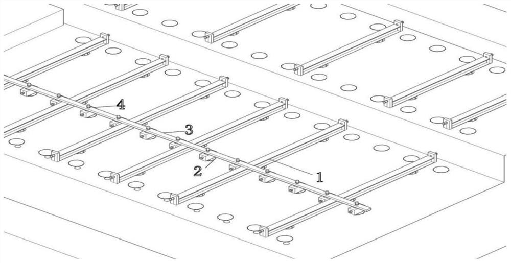 A method for installing and adjusting the rail seat of a high-precision roll grinder