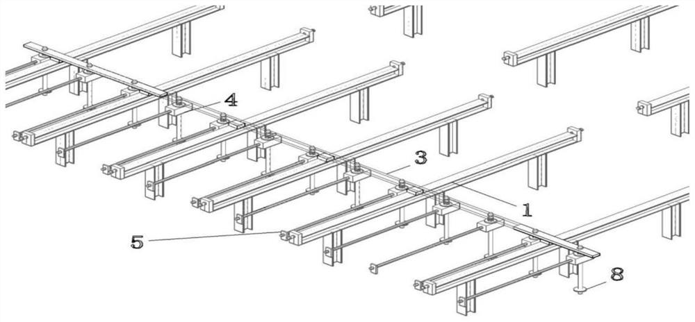 A method for installing and adjusting the rail seat of a high-precision roll grinder