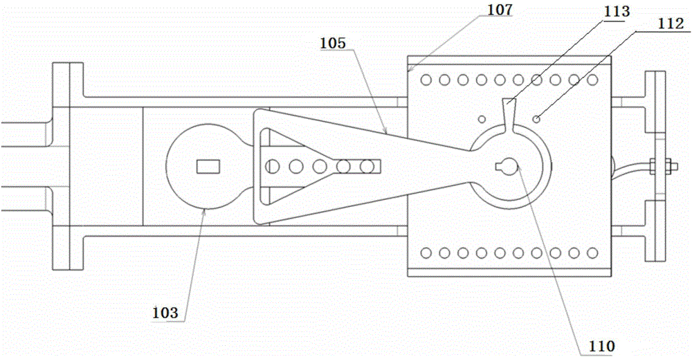 Movable surface operation gap simulating device