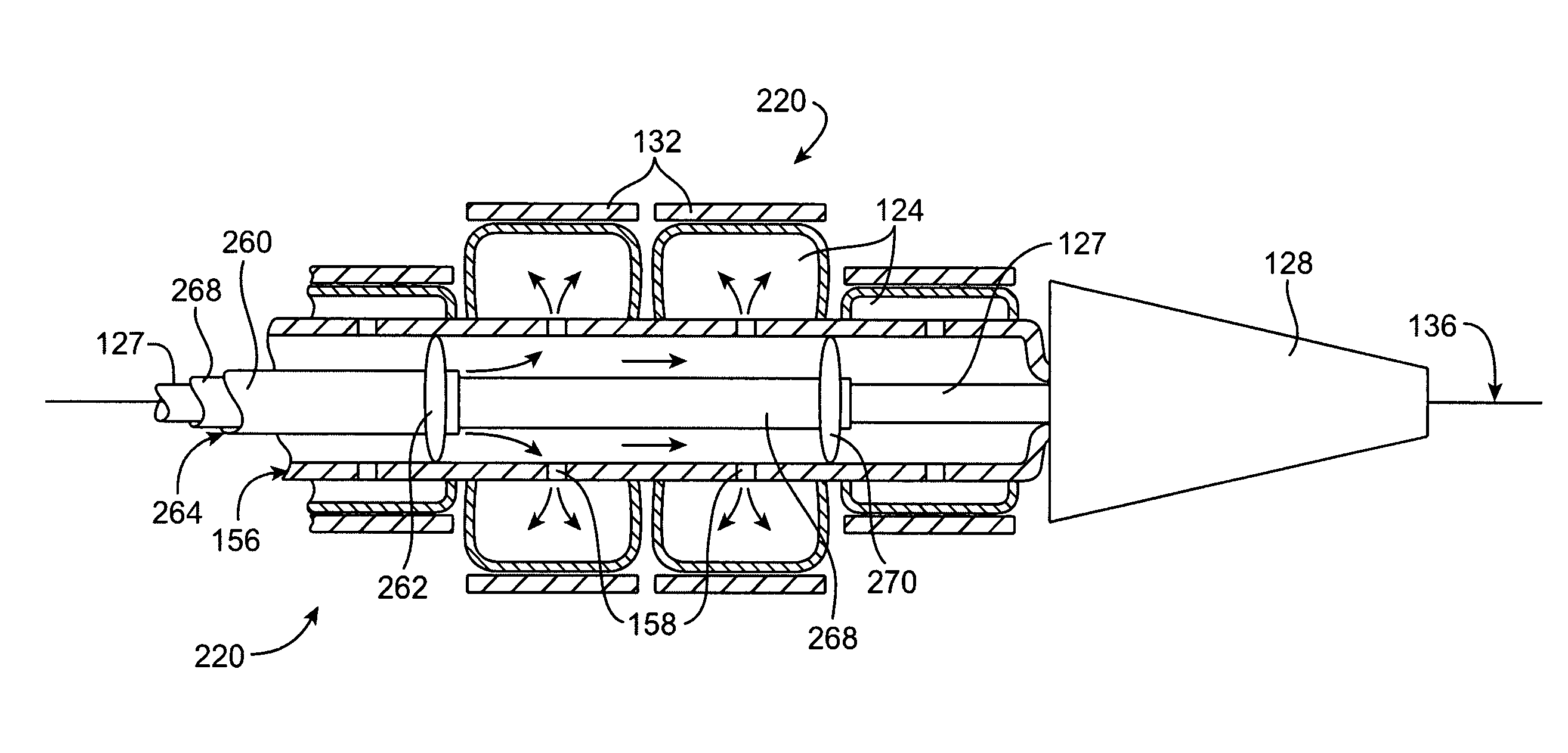 Custom-length stent delivery system with independently operable expansion elements