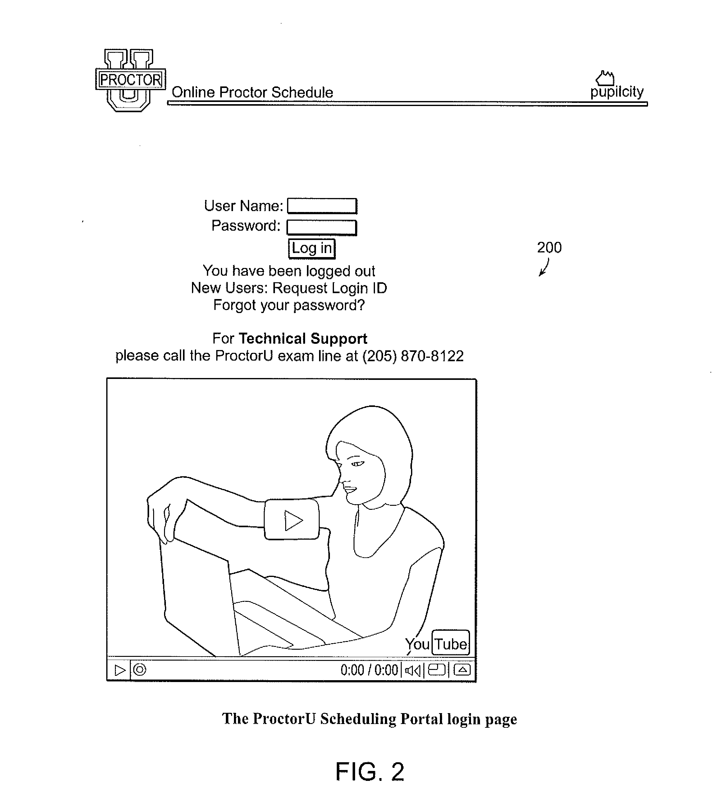 Online proctoring process for distance-based testing