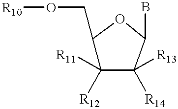 Structural analogs of amine bases and nucleosides