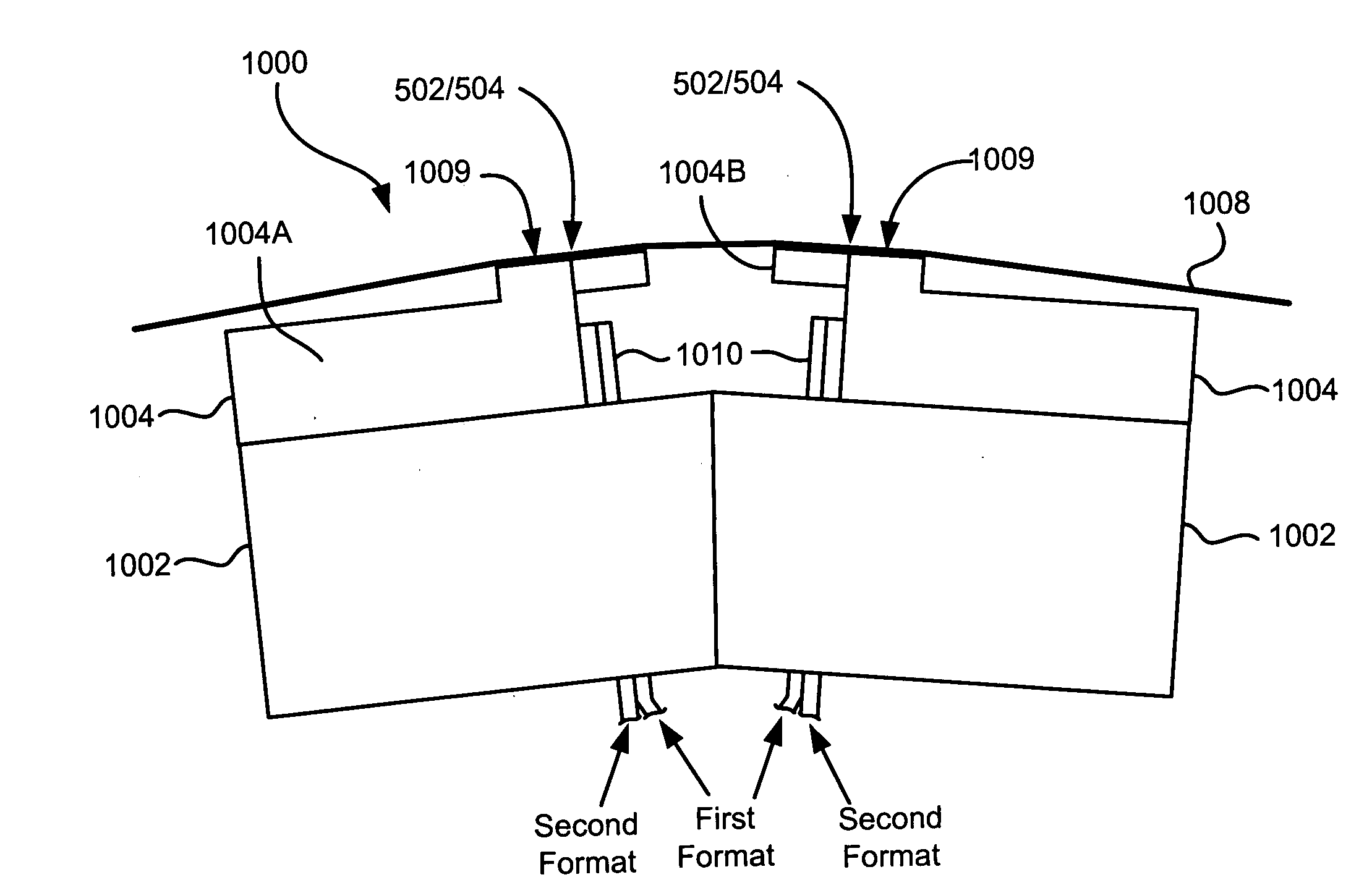 Multi-format magnetic head