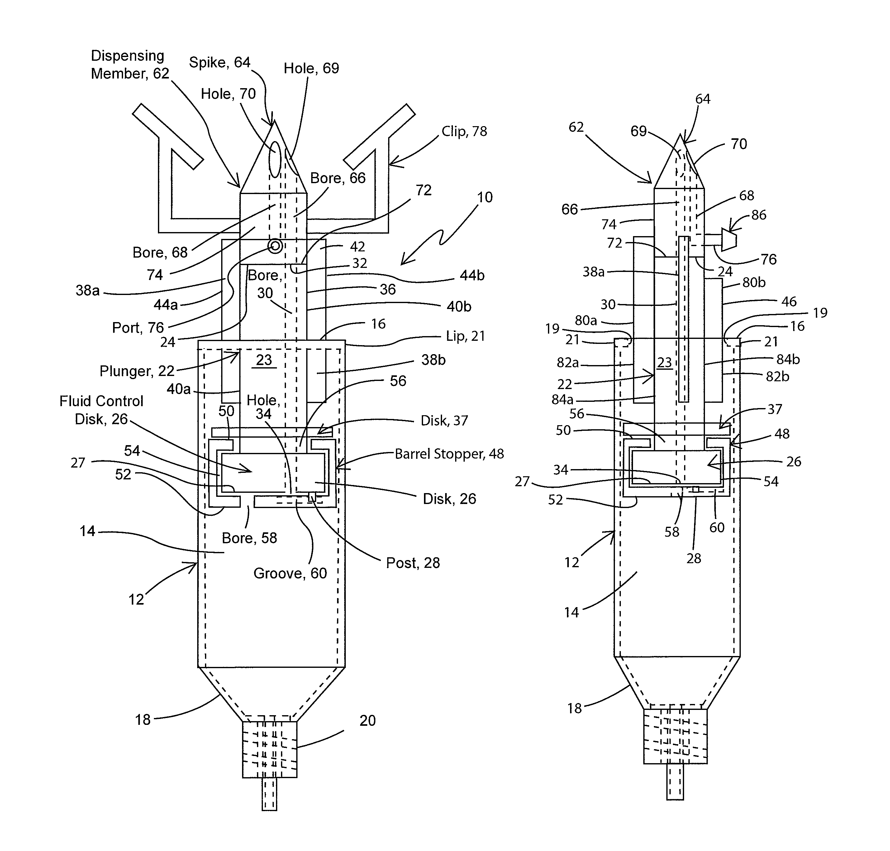 Apparatus for mixing and transferring medications