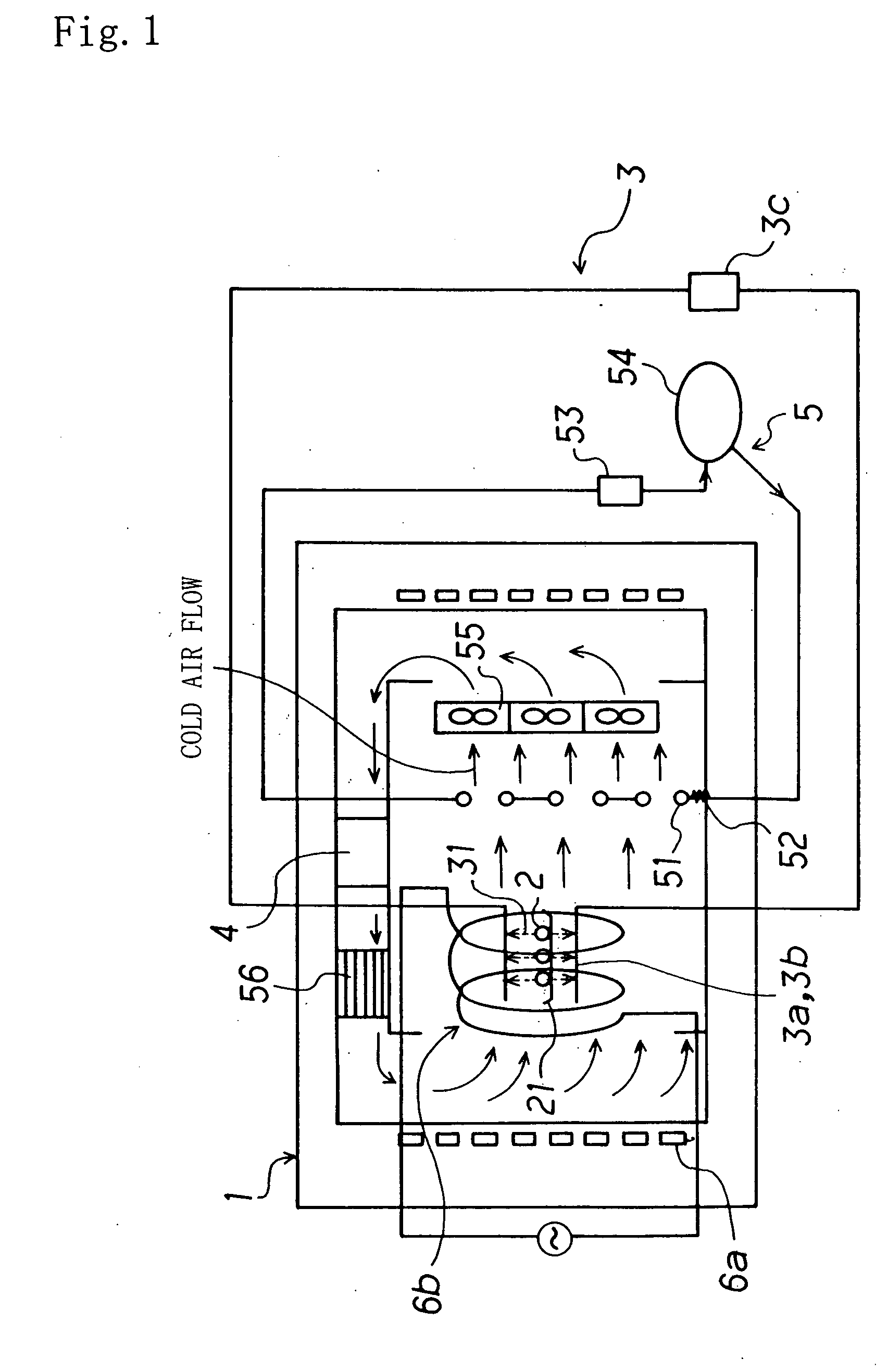 Highly-efficient freezing apparatus and highly-efficient freezing method