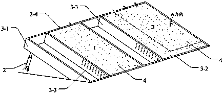 Test platform for mountain crawler tractor stability and indexes thereof