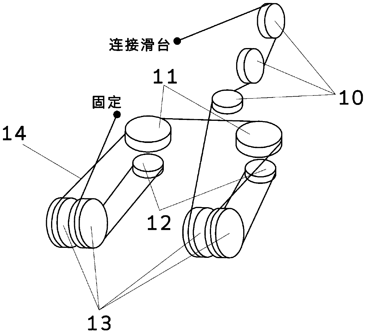 Portable ejection system of pneumatic fixed-wing unmanned aerial vehicle and working method of portable ejection system