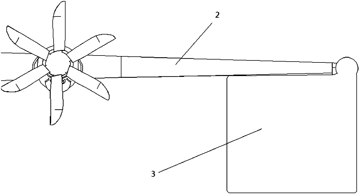 Large-sized amphibious aircraft overwater side-tilting airborne rescue system and method