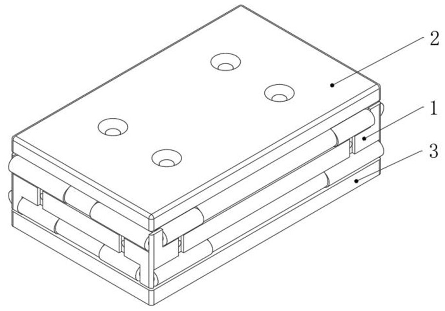 A device for lubricating grease on the inner wall of a pipe