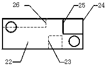 Lock cylinder fixed type mechanical anti-theft lock used for safes