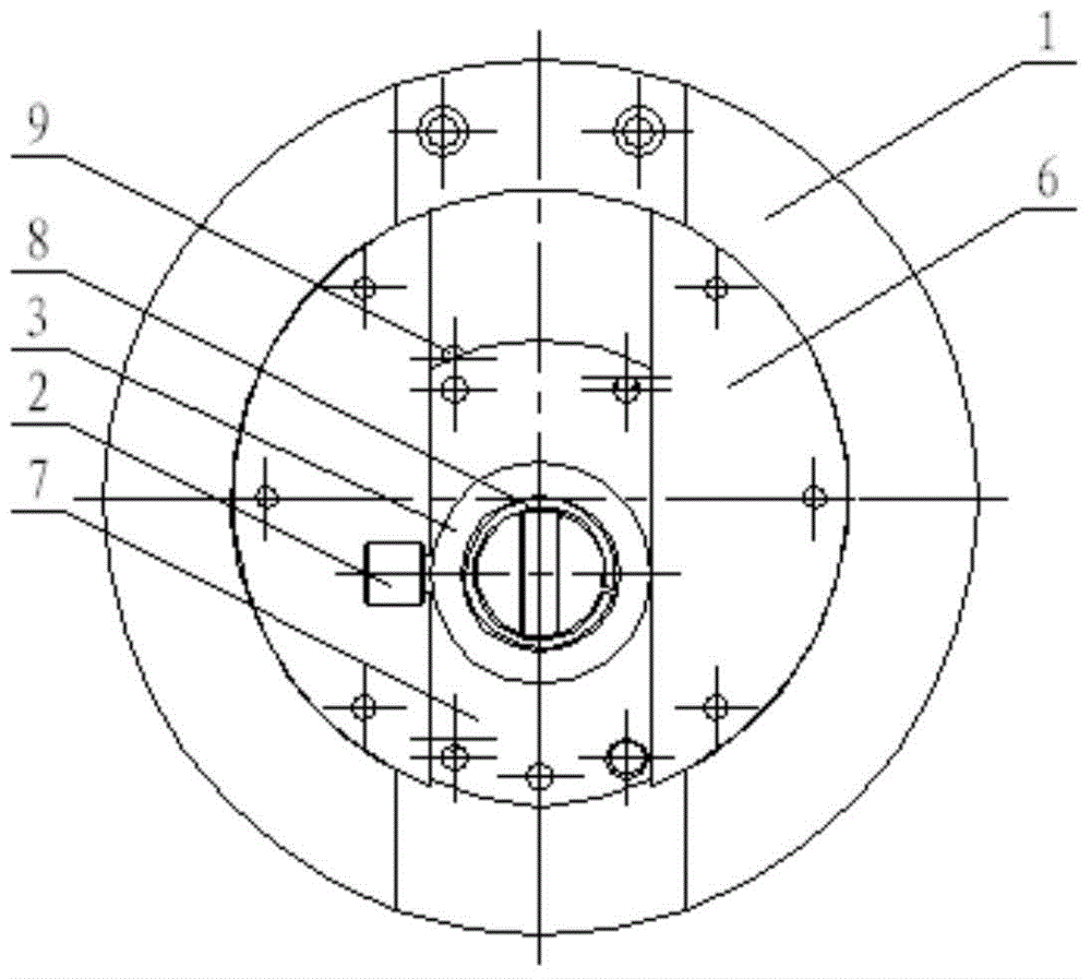 Crankshaft eccentric segment external diameter cylindricity detection device