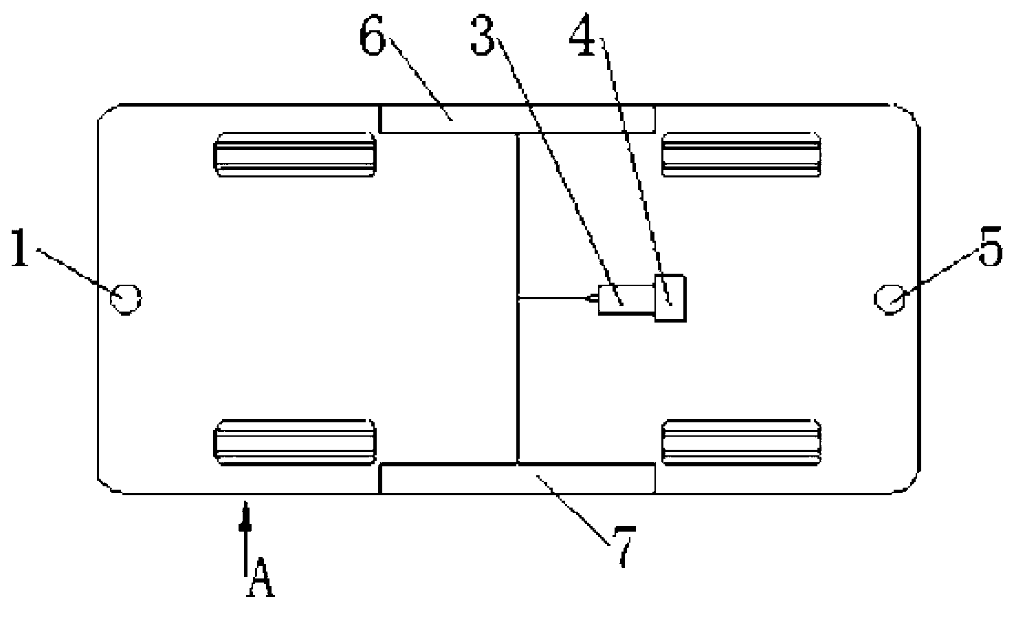 Device for preventing car from being flooded by water