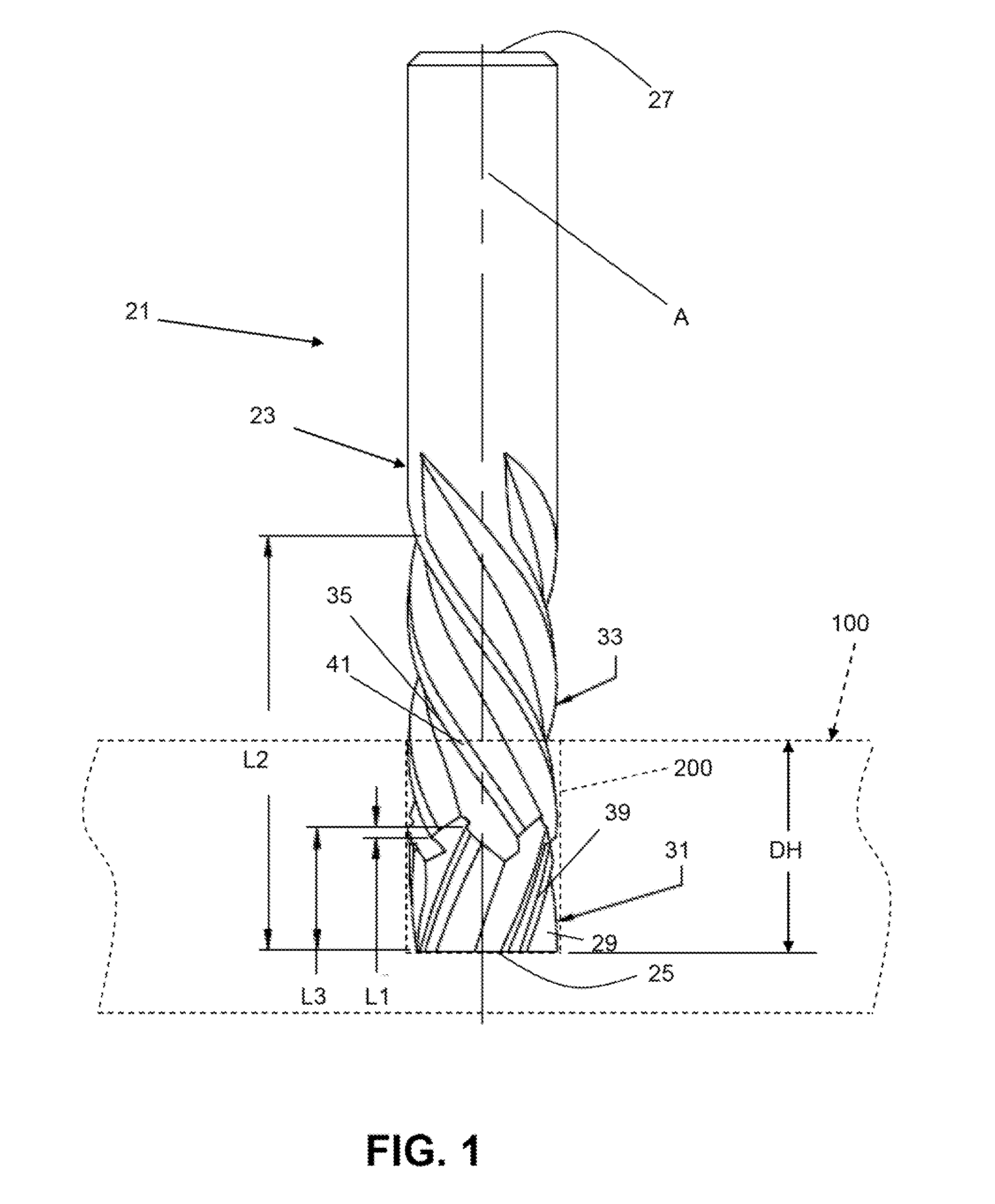 Compression cutting tool