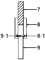 Postsurgical rehabilitation nursing device for department of cardiology